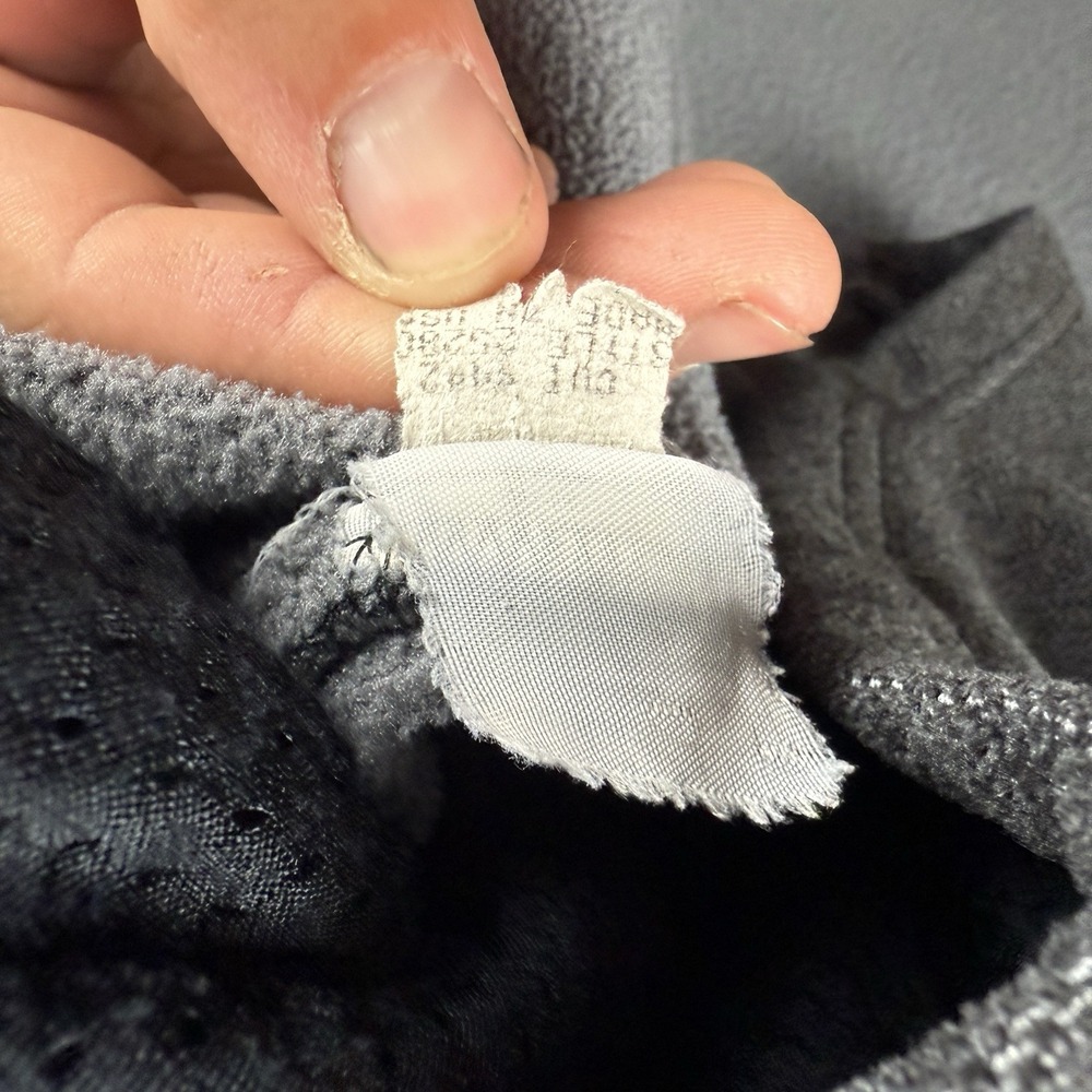 Patagonia Jacket Women's S Gray Synchilla Sweater Hiking USA Vintage FA01 2001 - Picture 7 of 12